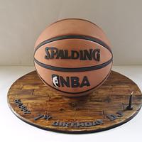 Basket ball cake