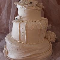 Wonky weddingcake