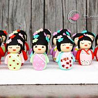Chubby Kimmi Doll and Cupcake Toppers