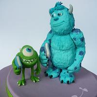 Monsters University cake