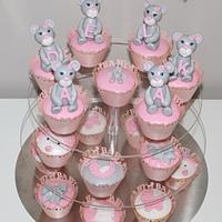 cupcakes for christening