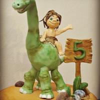 The good dinosaur cake