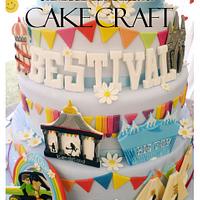 Bestival Wedding Cake