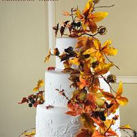 Harvest Wedding cake 
