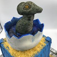 Dinosaur cake