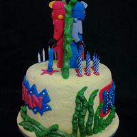 A "flipside" cake! =)