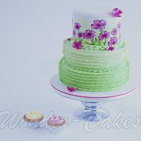 Painted Weddingcake