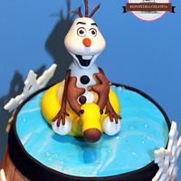 Cake Olaf