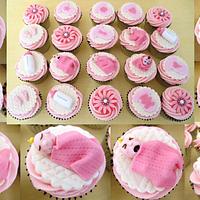 baby shower cupcakes for a girl