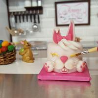 Mini bunny easter cake  :)
