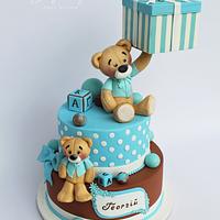 Teddy cake