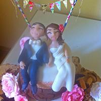 My first wedding cake;)