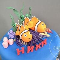 Nemo and Dorys Cake  