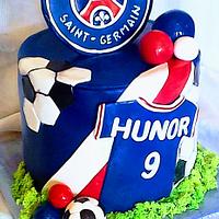 Football cake ⚽ Paris Saint Germain 