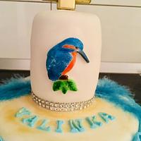 Kingfisher cake