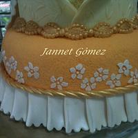 WEEDING CAKE JANNET GòMEZ CAKE DESIGNER