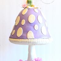 Fairy and the Toadstool Cake