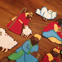 Nativity cookies 