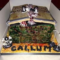 Walking Dead birthday cake!
