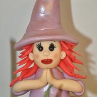 Sugar witch cake topper - Sugar Witches Collaboration