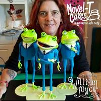 Frankie and the frogs- Inspired by William Joyce collaboration 