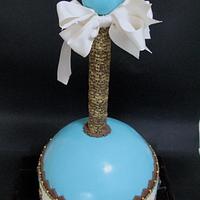 3D baby rattle cake