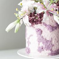 #9 Wedding Cake inspired by Enchanted Garden