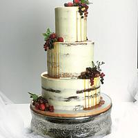 Wedding naked cake