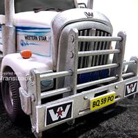 3D Semi Trailer Truck Cake