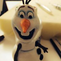 Elsa and olaf frozen cake topper