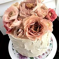 Wafer Paper Garden Cake