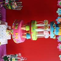 candyland birthday cake