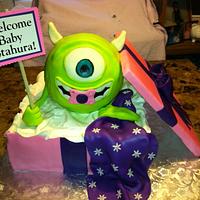 Monster's Inc. Baby Shower Cake