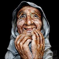 Grandma (bust-portrait)