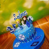 "Frozen II cake"