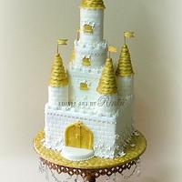 December Castle Cake