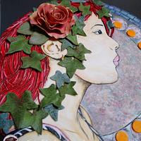 Art Nouveau Meets the Cake Artists - A Cake Collective collaboration