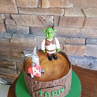  Shrek Cake