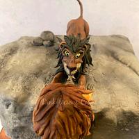 The Lion King cake