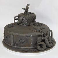 Steampunk cake Steampunk cake
