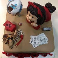 Mafalda madness cake