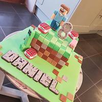 Minecraft cake 