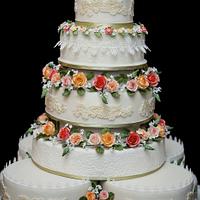 My own wedding cake!!