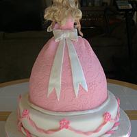 Princess Barbie/Doll Cake