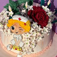 Cake for the nurse
