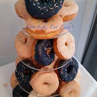 Wedding cake and Doughnut tower