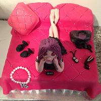 Teenage girls cake