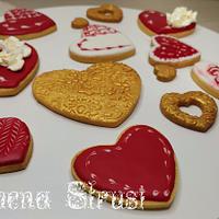 Valentine's day cookies 