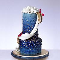 One more blue cake