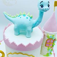 Dinocastle cake